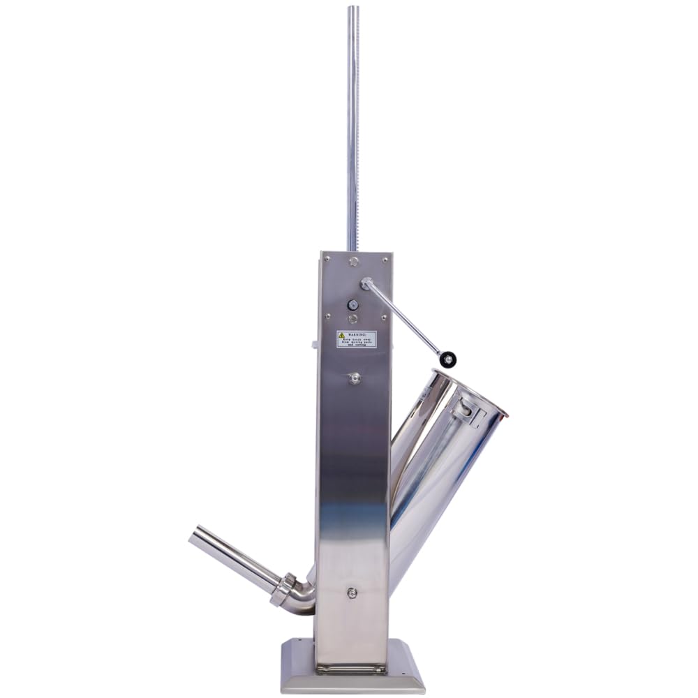 Stainless Steel Vertical Sausage Stuffer with 4 Stuffing Tubes J818
