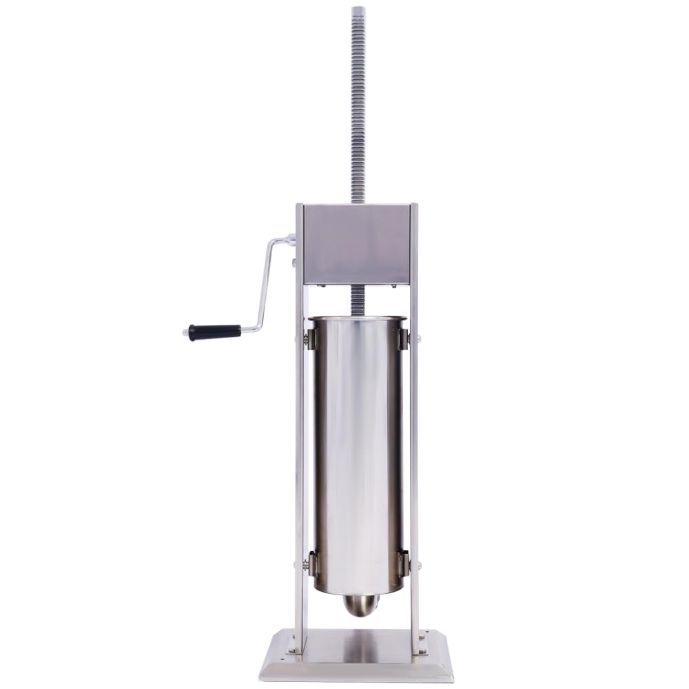 Stainless Steel Vertical Sausage Stuffer with 4 Stuffing Tubes J818