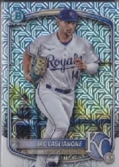2025 Bowman Chrome Refractor Baseball Trading Card Y3631