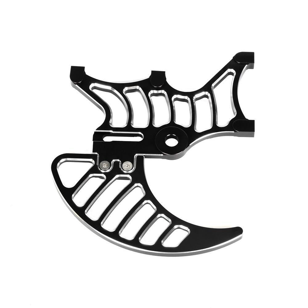 Rear Brake Disc Sprocket Caliper Guard Black F110