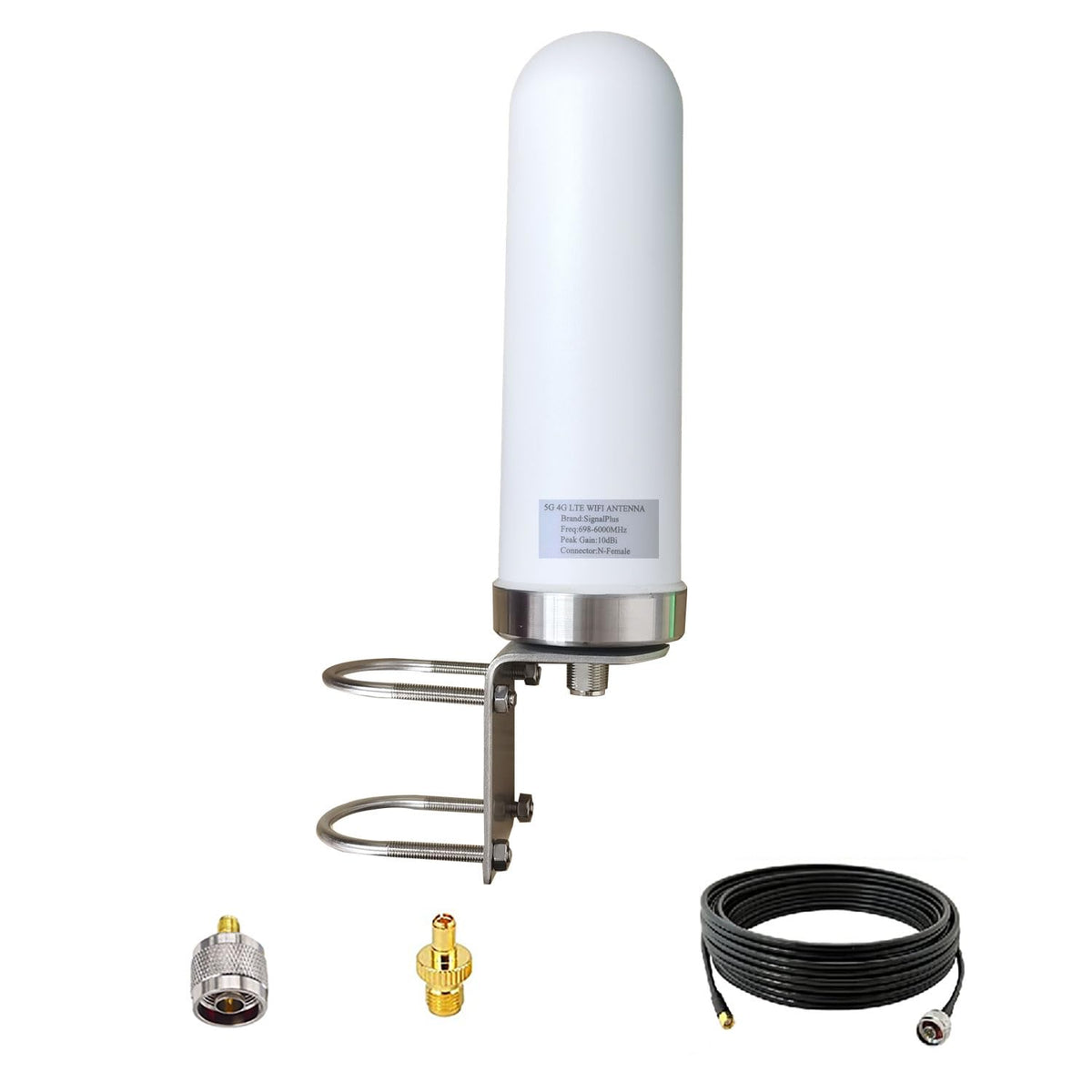 Outdoor 4G 5G LTE Cellular Antenna 698-6000mhz 10dBi Z67597
