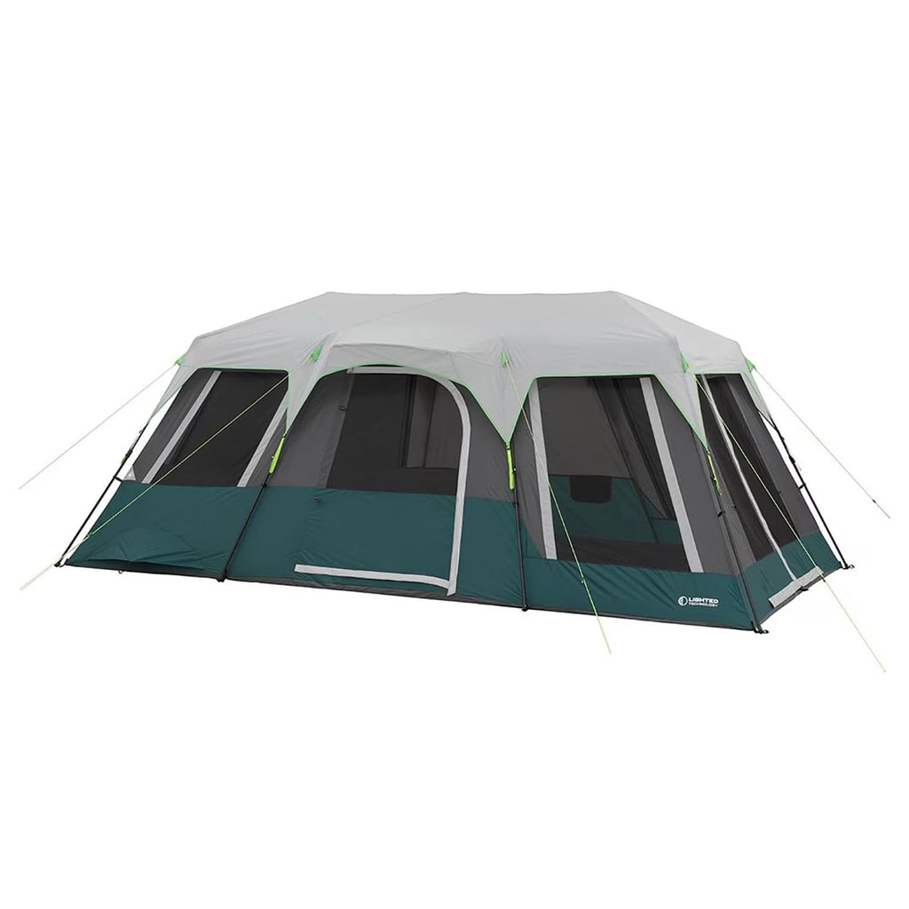 12 Person Lighted Instant Cabin Tent 18' x 10' F537806
