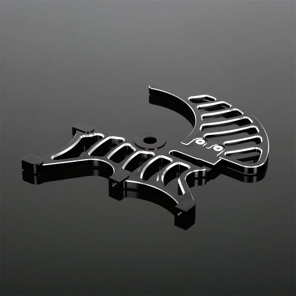 Rear Brake Disc Sprocket Caliper Guard Black F110
