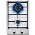 12 inch 2 Burners Stainless Steel Gas Cooktop V64258