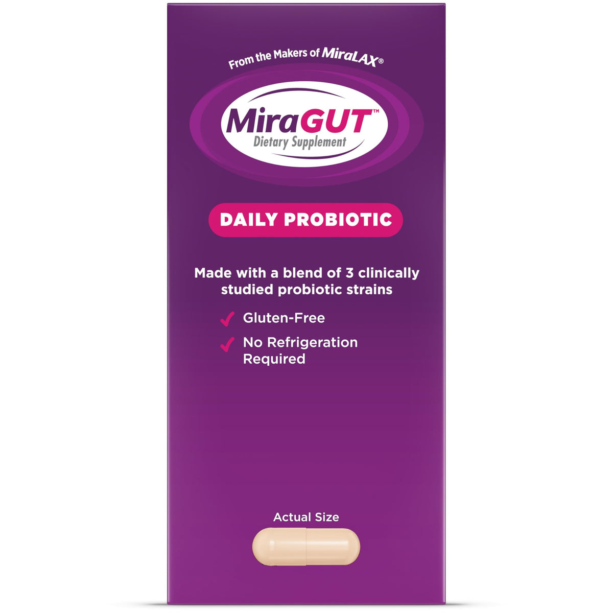 Gluten-Free Probiotic Supplement 30 Ct E6008