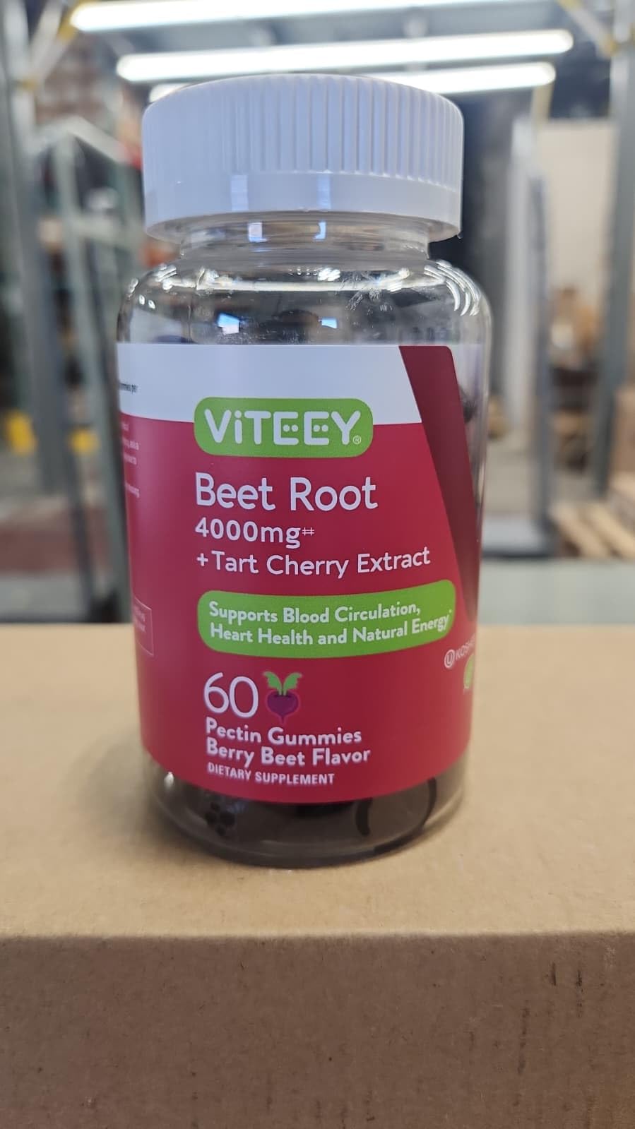 Beet Root Gummies 4000mg & Tart Cherry A725