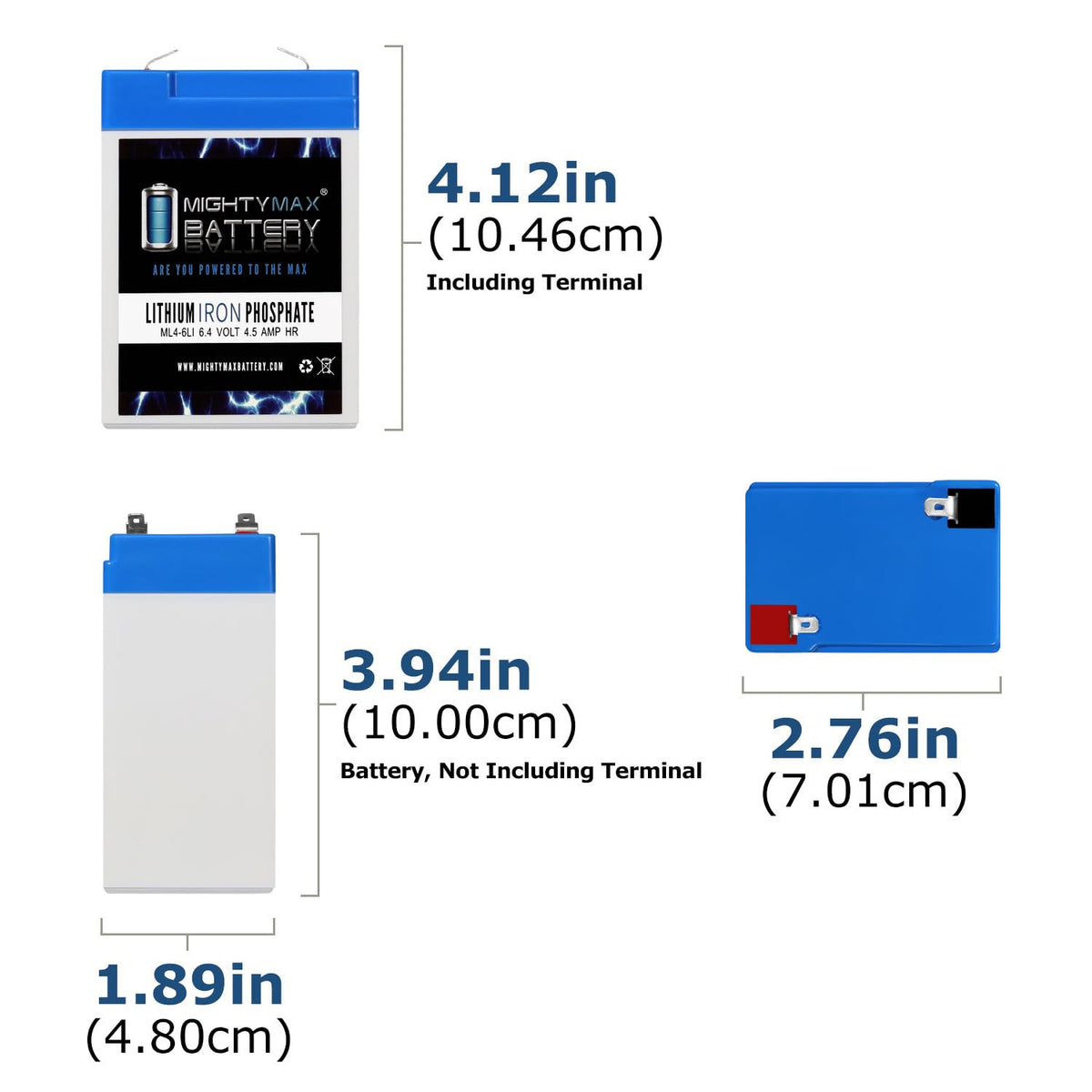 6V 4.5AH Lithium Replacement Battery L991809