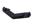 Black Guitar Stop Bar Tailpiece with Anchors and Studs P975