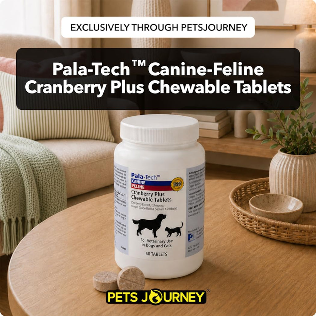 Cranberry Supplement for Dogs & Cats 60 Chewable Tablets D9158