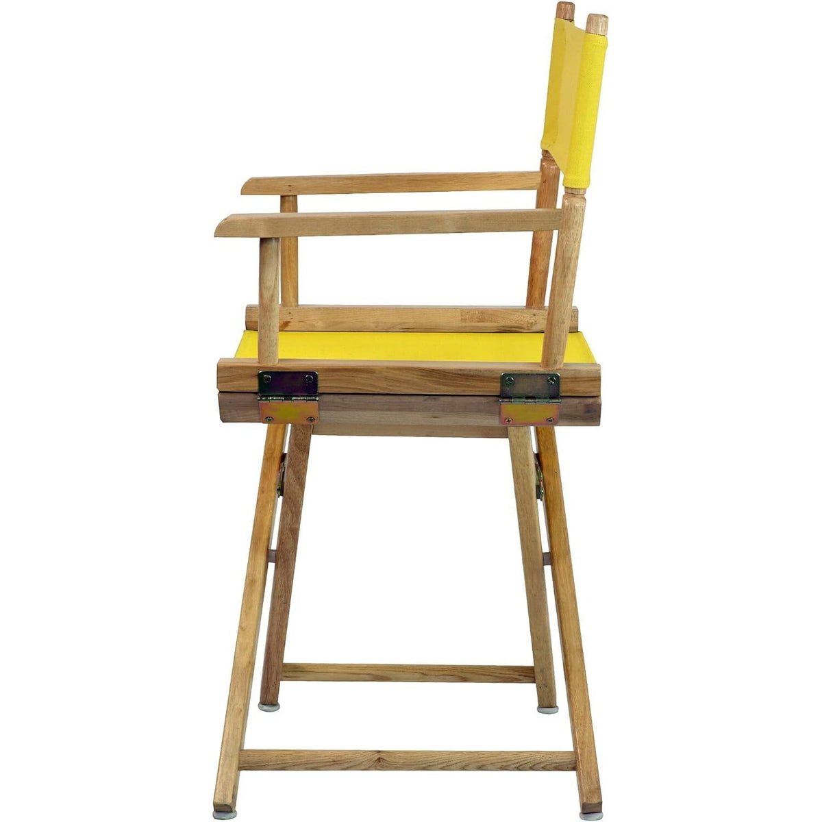 Antique 18" Solid Wood Folding Chair with Armrests A129639