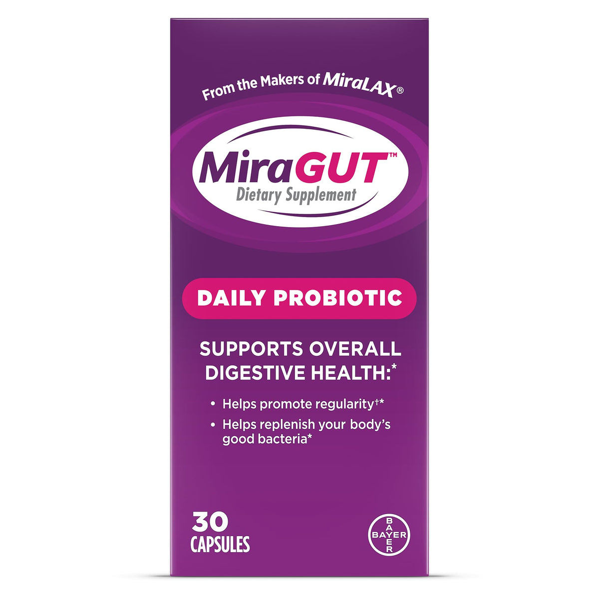 Gluten-Free Probiotic Supplement 30 Ct E6008