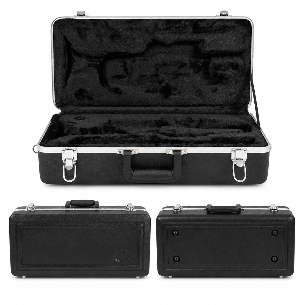 Lightweight ABS Hard Case for Bb Trumpet, Black J4244
