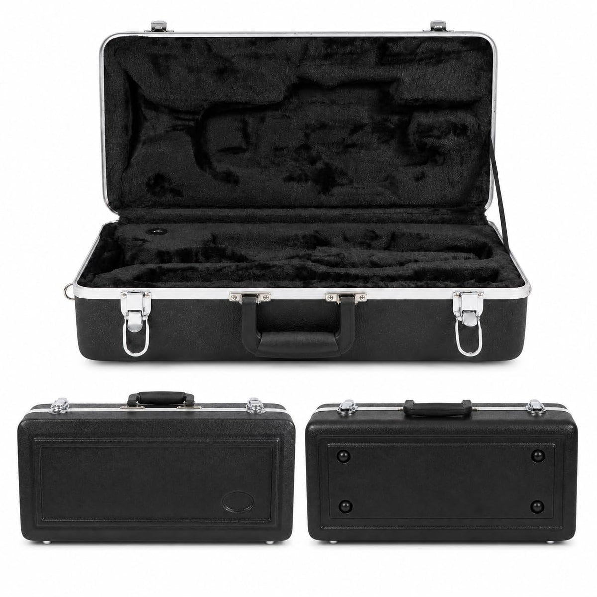 Lightweight ABS Hard Case for Bb Trumpet, Black J4244
