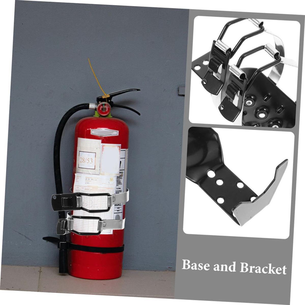 2 Pack Fire Extinguisher Holder Wall Mount B185