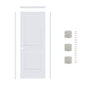 36"x80" Left-Hand Prehung Interior Door with Knock Down Jamb Kit B3022