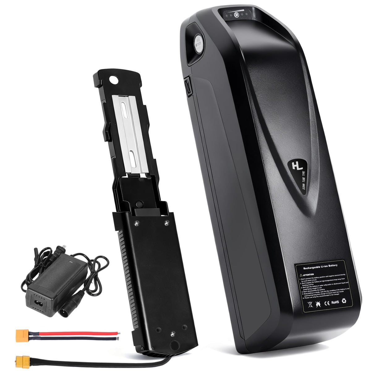 48V 13Ah Lithium Ebike Battery Pack with 30A BMS E664691