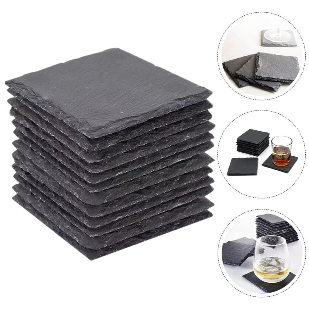 Natural Stone Table Coasters Y904093