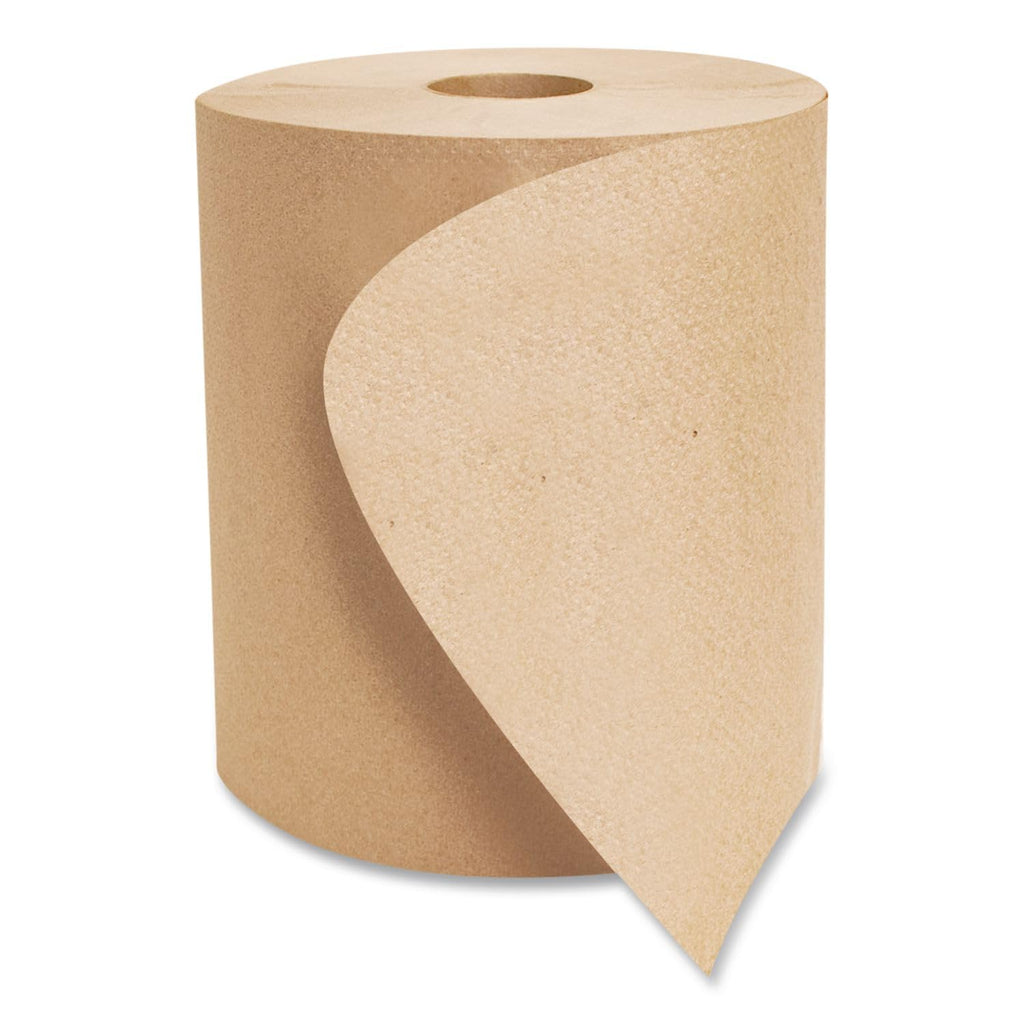 Green Seal Recycled Paper Towel Roll, Natural, 8" x 800 ft, Case of 6 P56282
