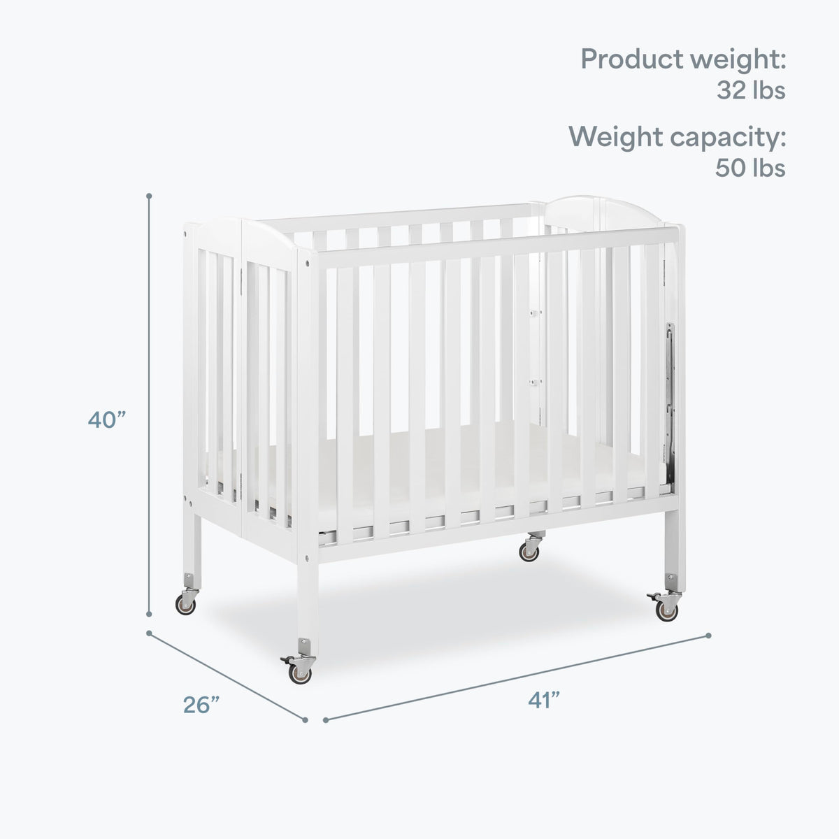 Mini Folding 3-in-1 Portable Baby Crib K91899