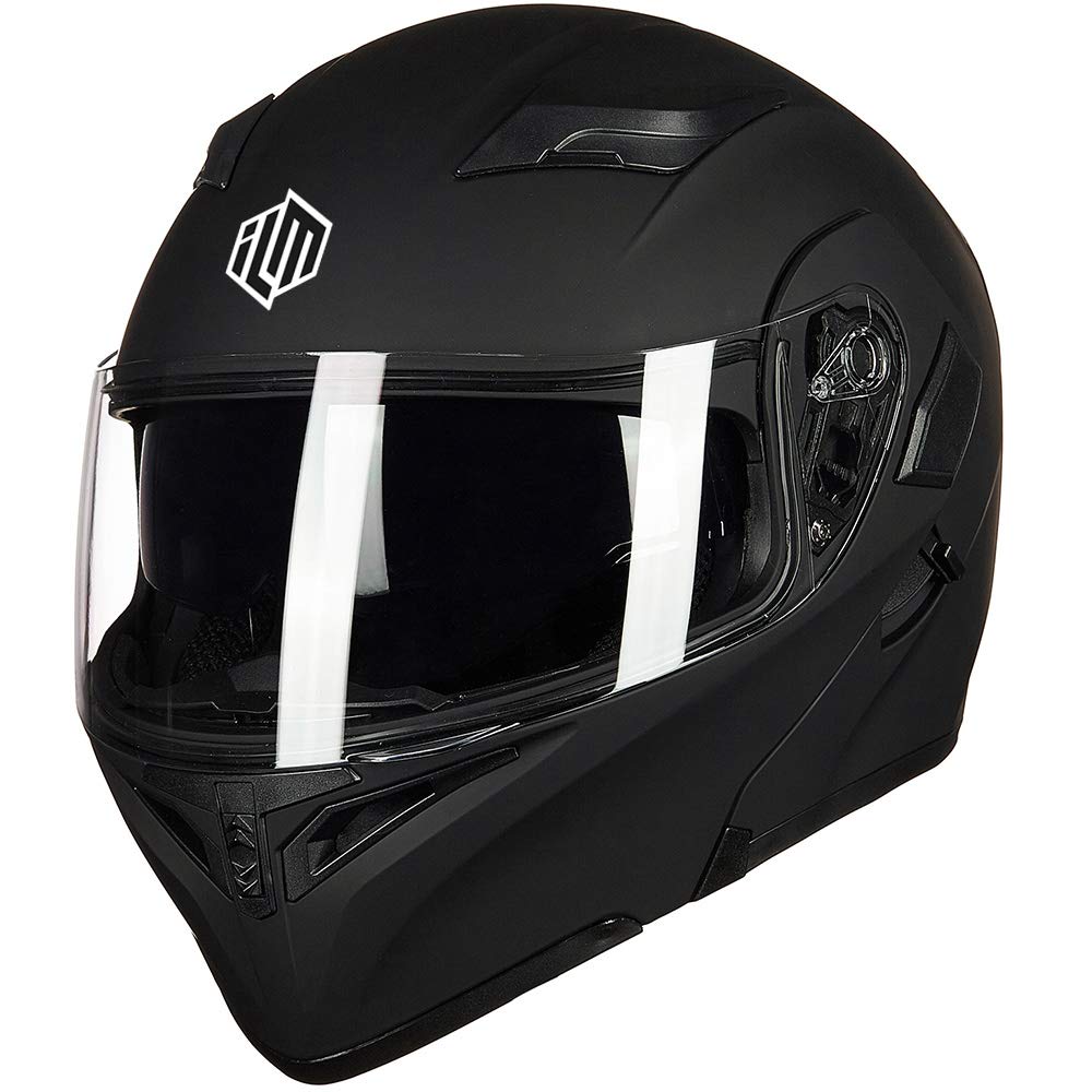 Motorcycle Dual Visor Flip up Modular Full Face Helmet DOT Z788
