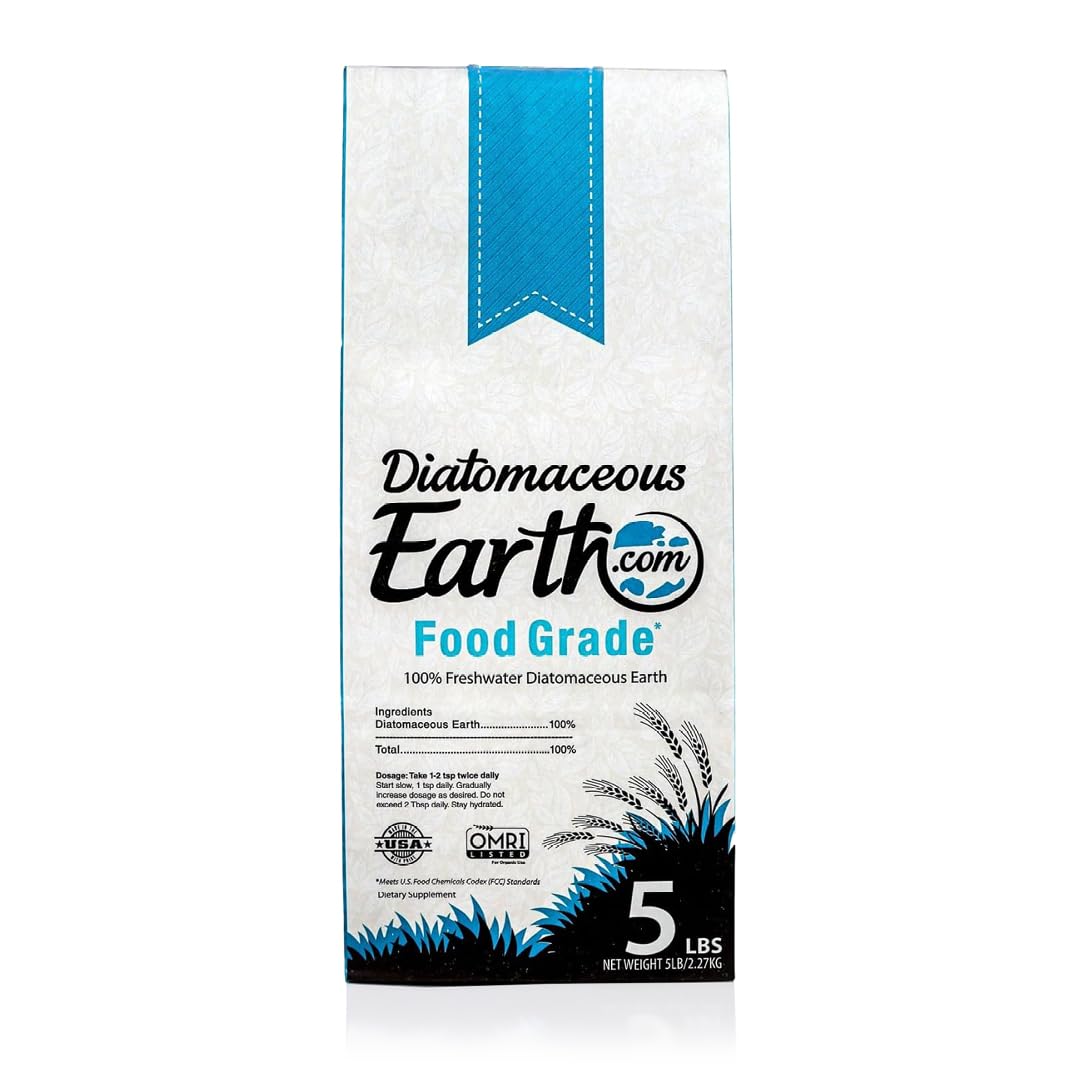 Food Grade Diatomaceous Earth 5lb Organic Powder A3235