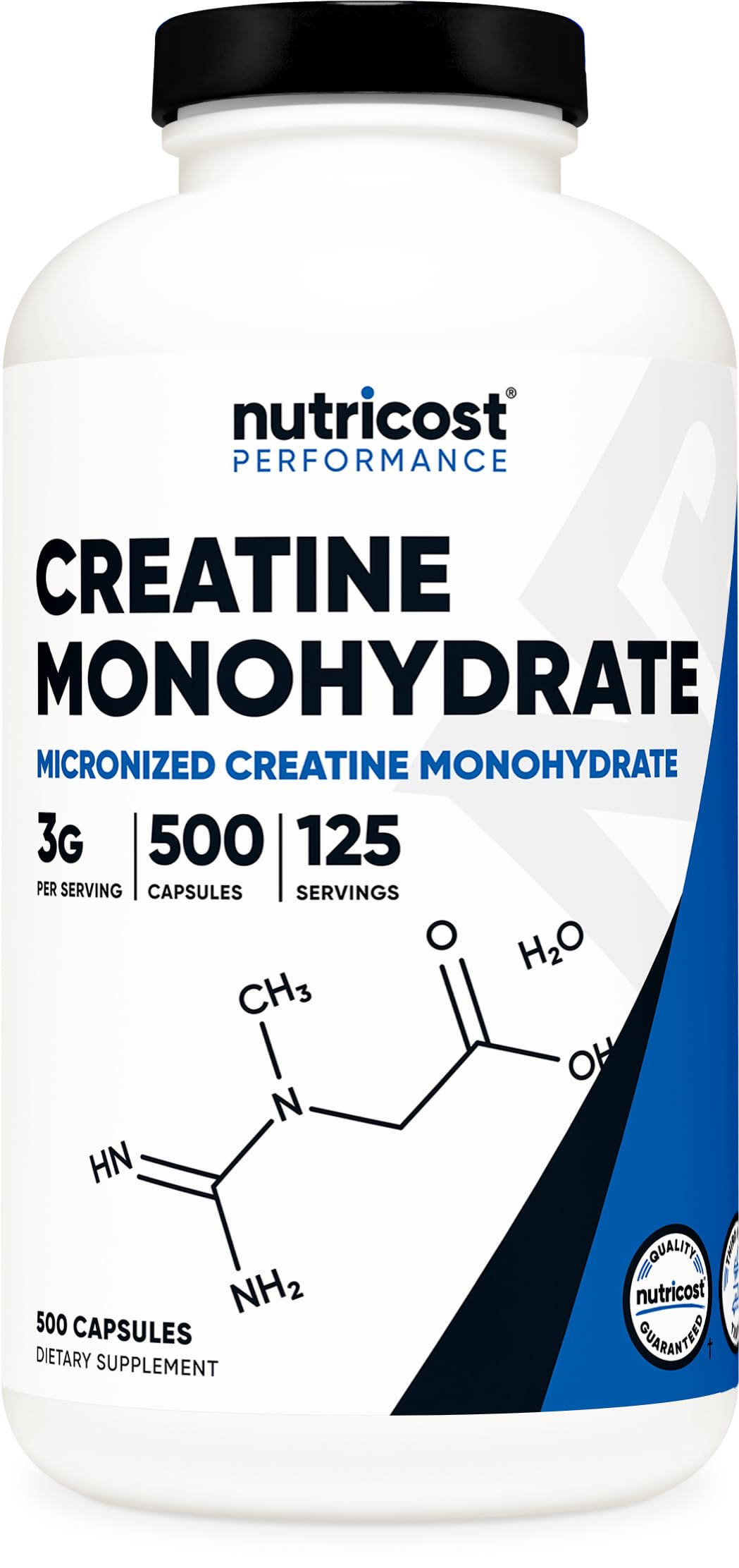 Micronized Creatine Monohydrate 3,000mg 500 Capsules Y182431