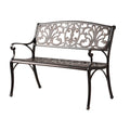 Cast Aluminum Bench H8734