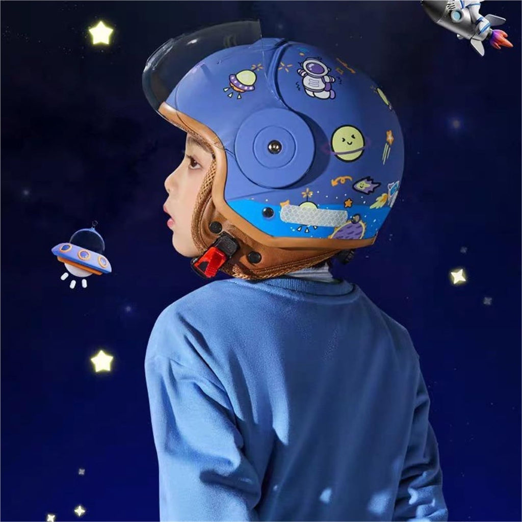 DOT Approved Kids 3/4 Motorcycle Half Helmet P551