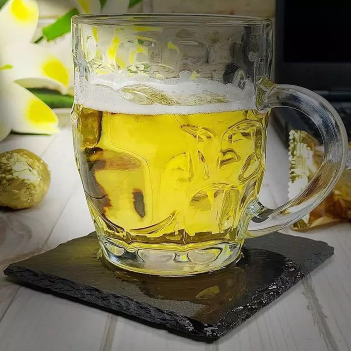 Natural Stone Table Coasters Y904093