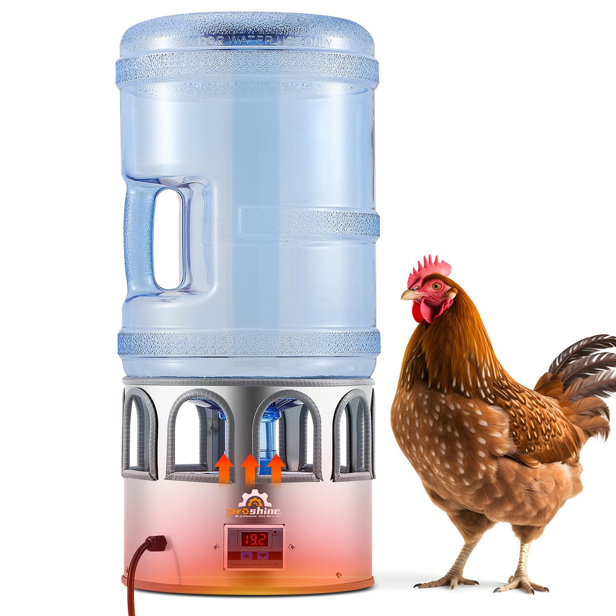 Heated Chicken Waterer 5 Gallon X617