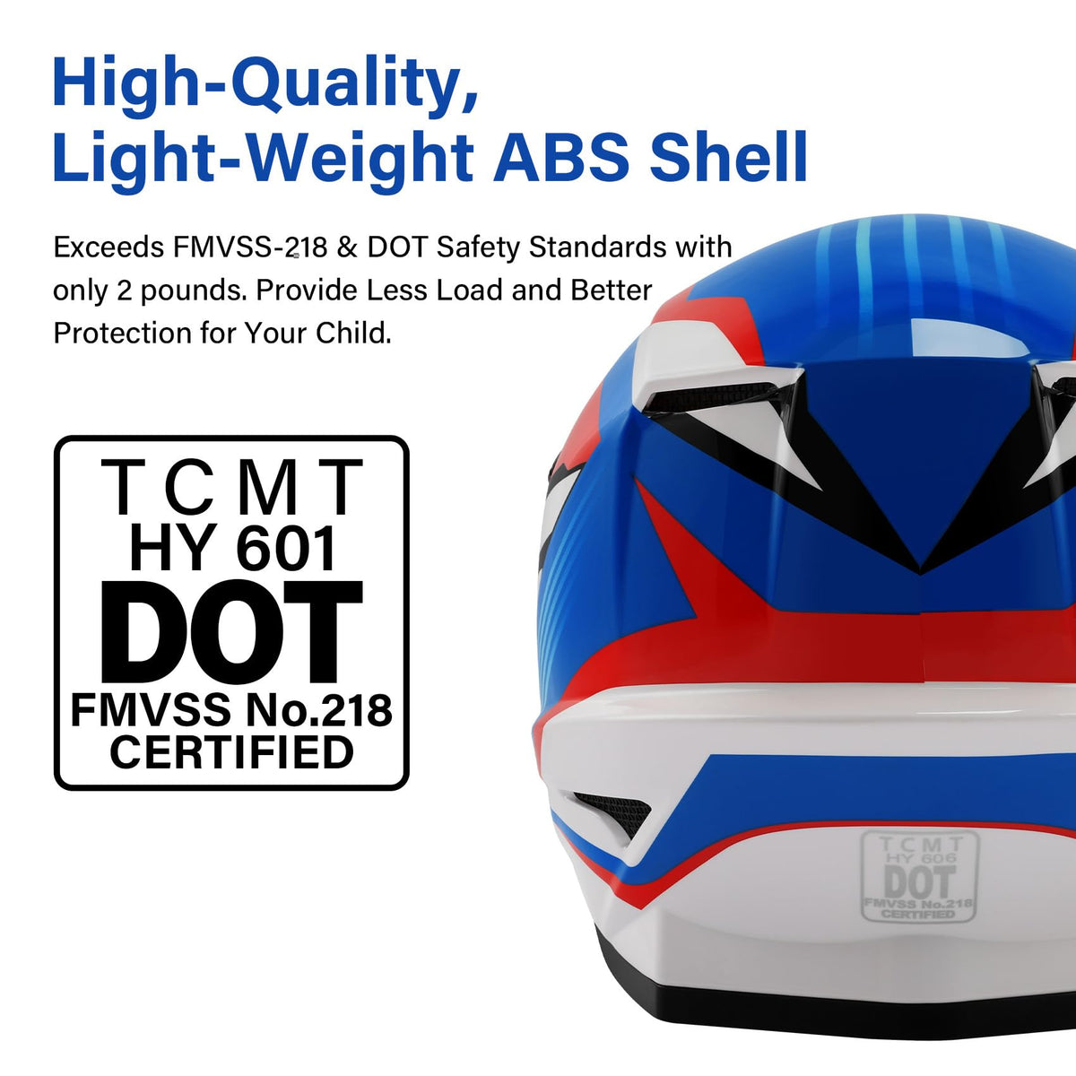 Youth Kids DOT Approved Full Face Motocross Helmet C71668