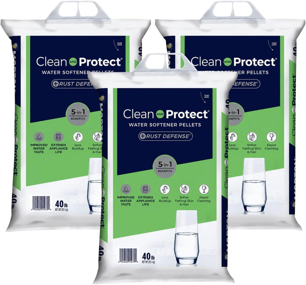 Water Softener Salt Crystals, 40 lb (Pack of 3) A5408