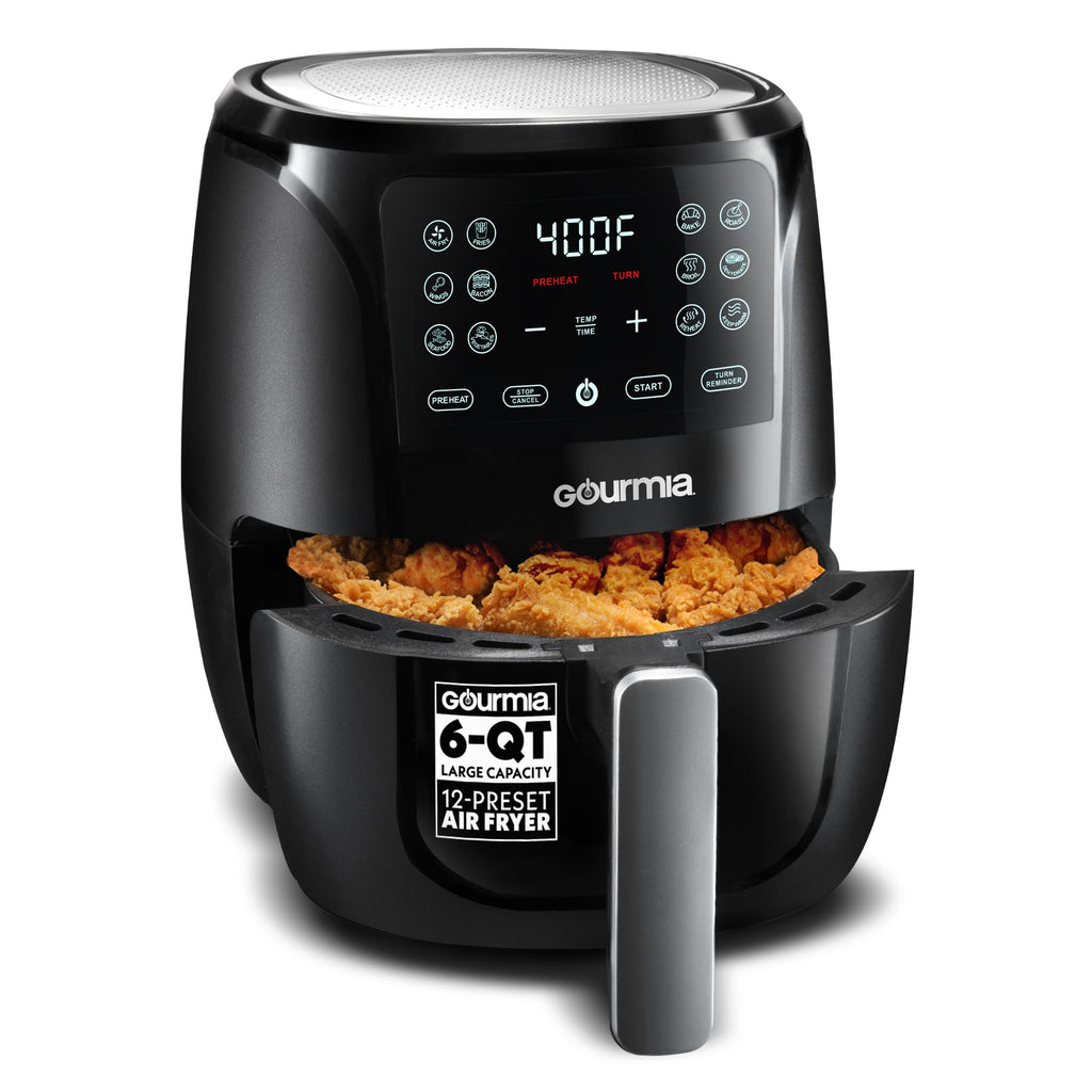 Black 6 Qt Air Fryer K1737