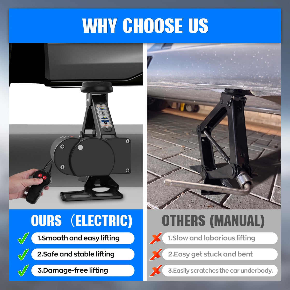 3 Ton Electric Car Jack O67690