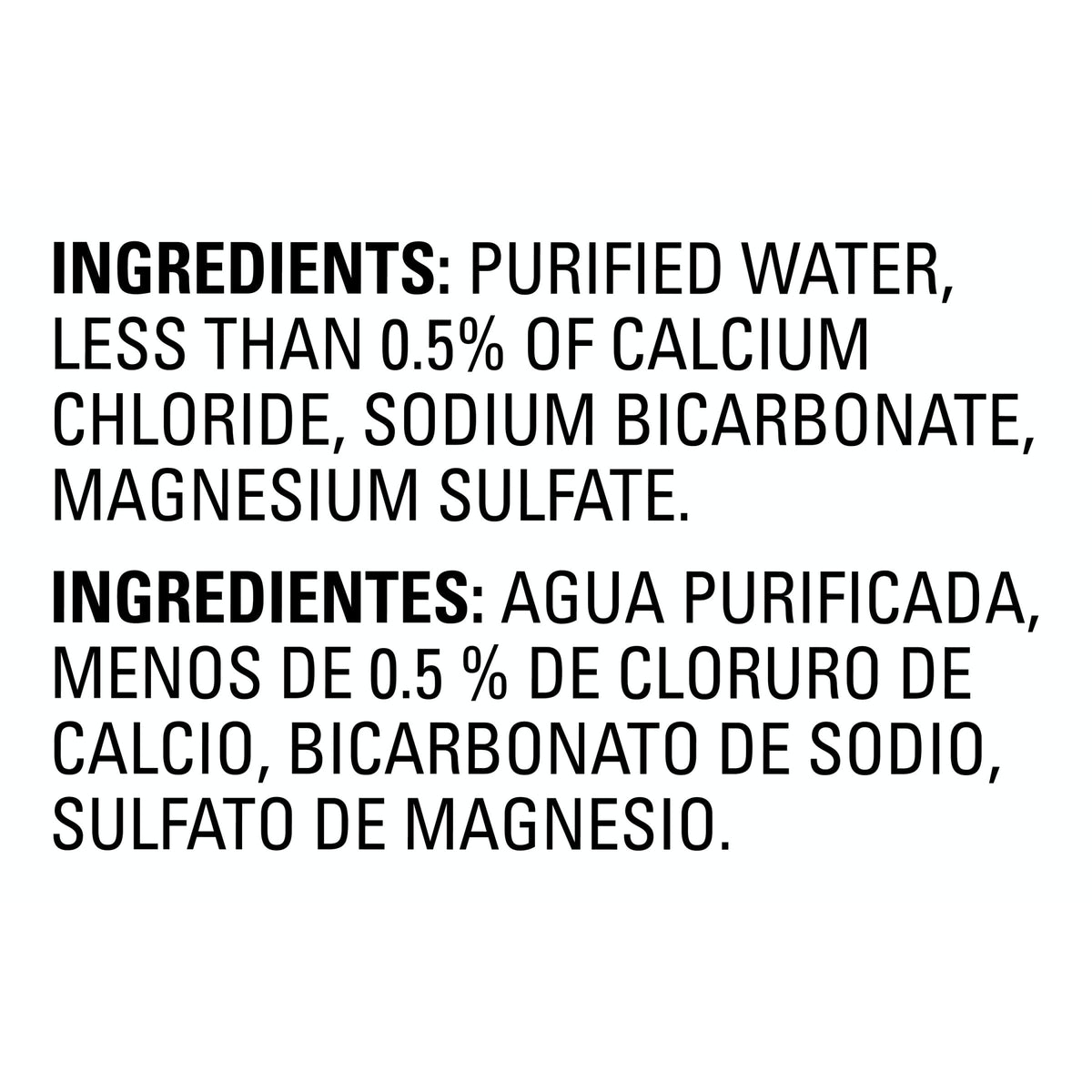 Purified Bottled Water 16.9 oz Case of 24 M65240