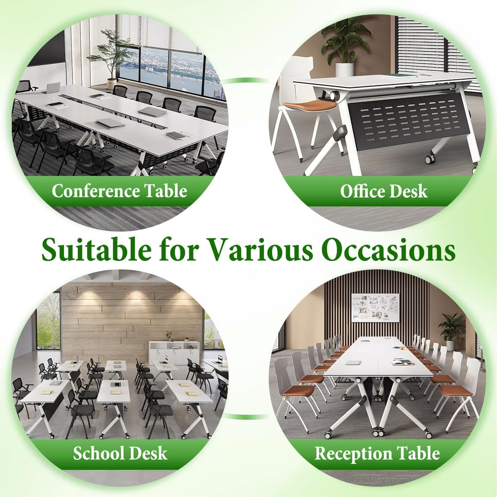 Folding Conference Table 63x24x30 Inch S792577
