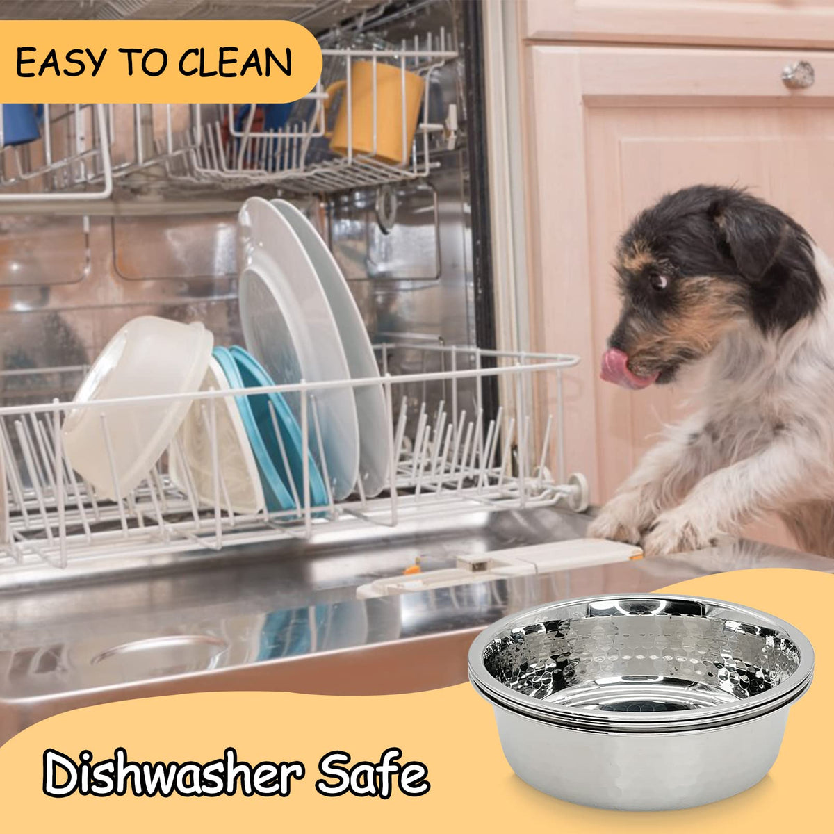 3 Pack Stainless Steel Cat Bowls G58596