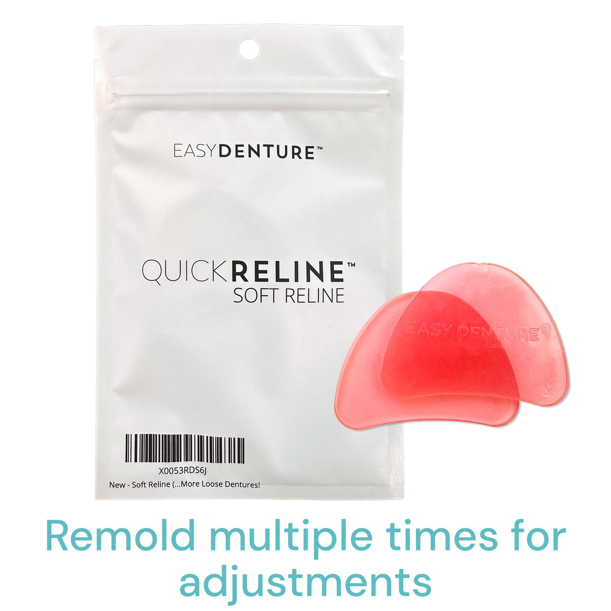 Soft Reline Denture Reliner Kit for Full & Partial Dentures I503
