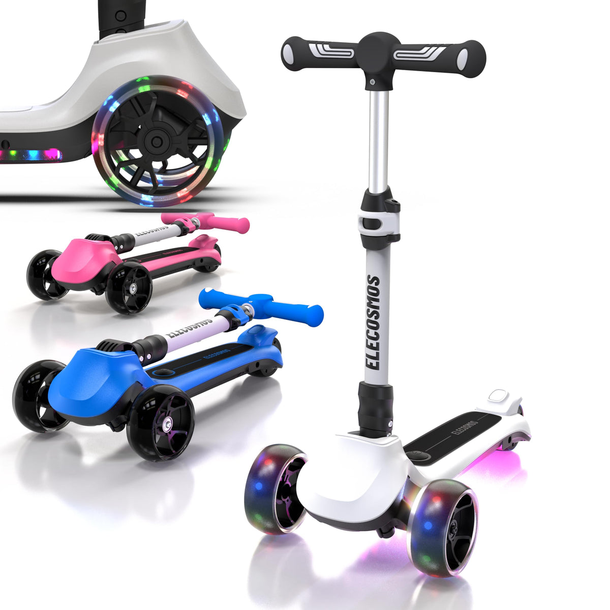 Kids Electric Scooter with LED Wheels Q313009