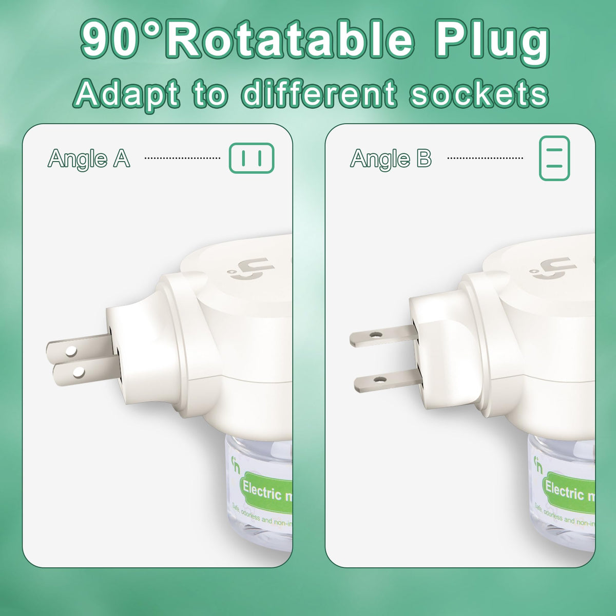 Electronic Mosquito Repellent Plug in with 280 Hr Refills Q68424