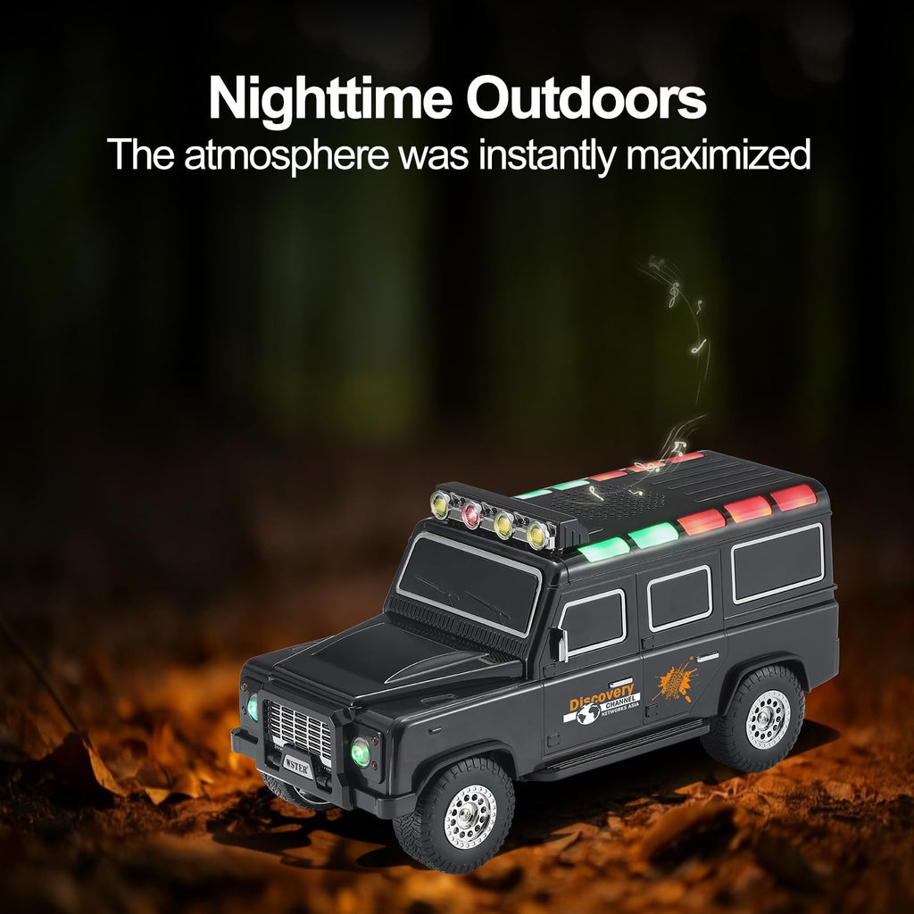 Black Off-Road Bluetooth Speaker with Roof Lights N195