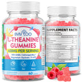 L-Theanine Gummies with Ashwagandha, GABA, 5-HTP, Magnesium Glycinate, Raspberry, 60 Count S5995