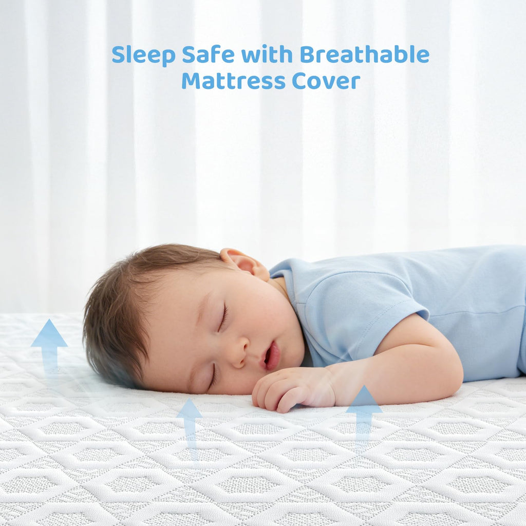 Dual-Sided Gel Memory Foam Crib Mattress M205