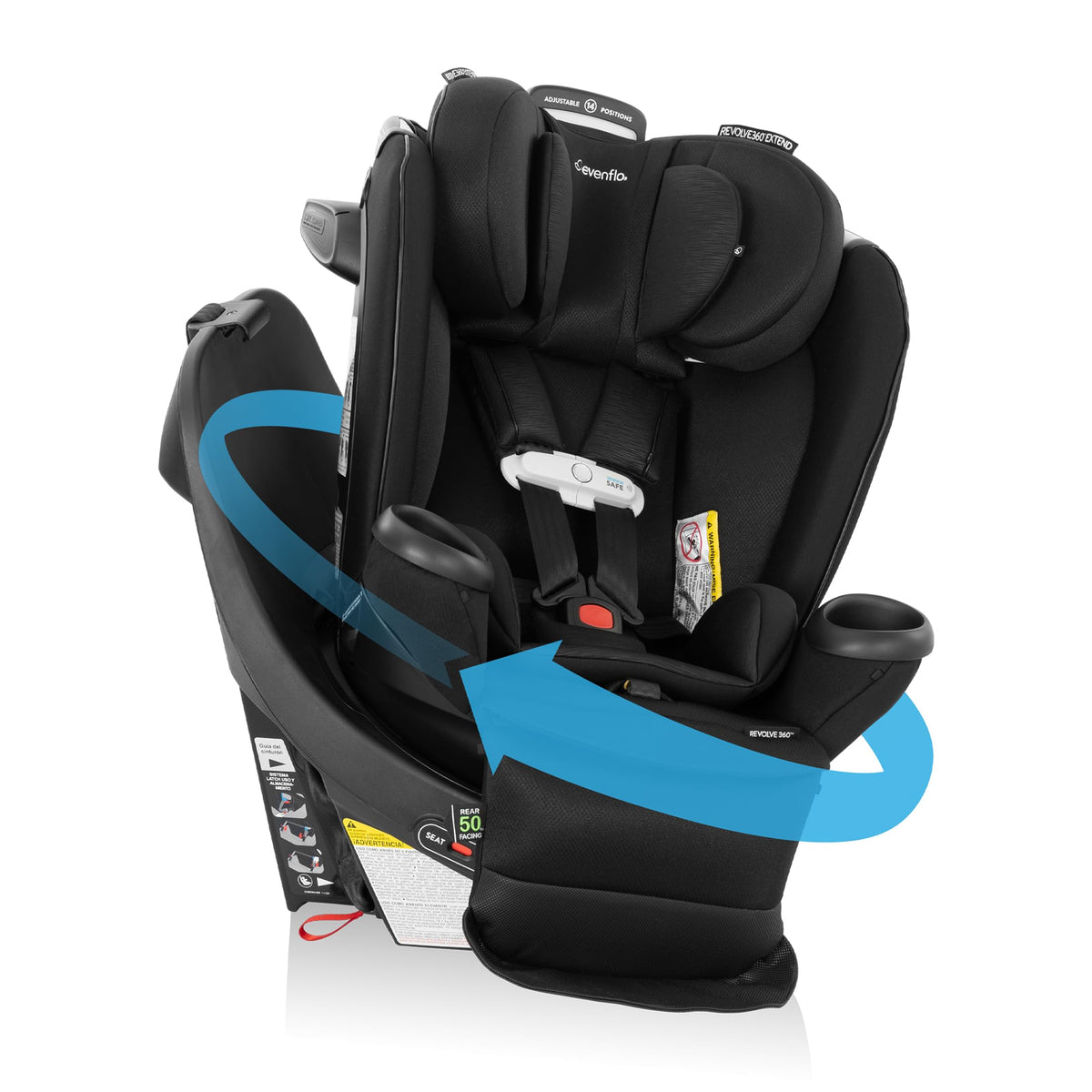 All-in-One Rotational Convertible Car Seat X9670
