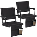 2 PCS Stadium Seats with Back Support R53950