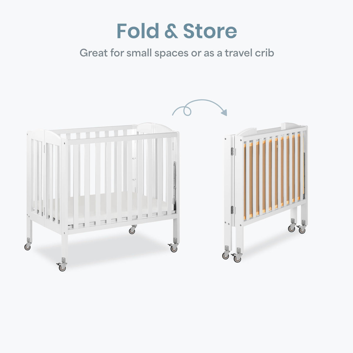 Mini Folding 3-in-1 Portable Baby Crib K91899