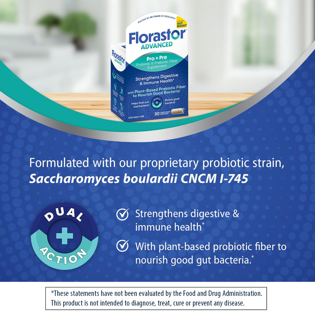 Probiotic and Prebiotic 30 Capsules P594