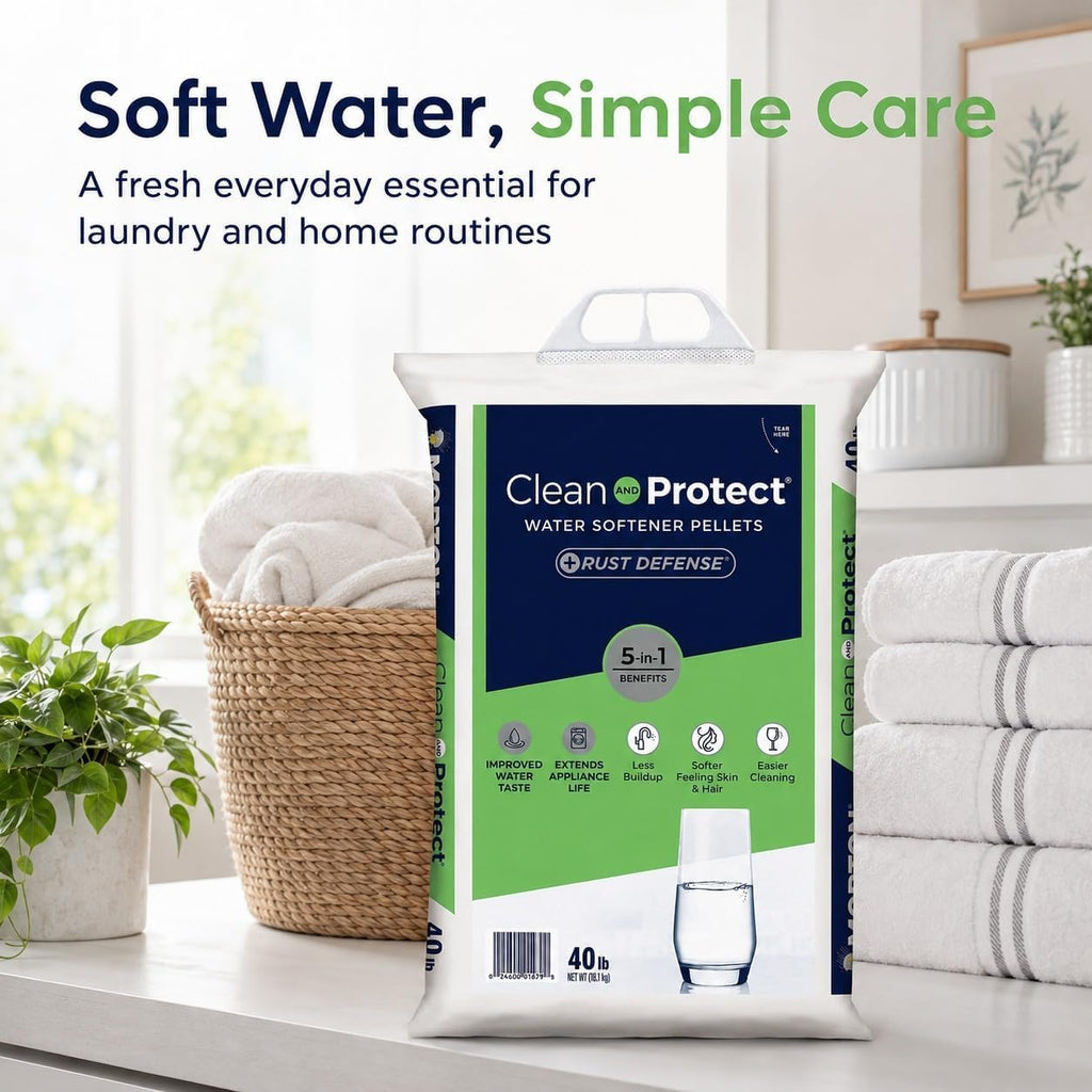 Water Softener Salt Crystals, 40 lb (Pack of 3) A5408