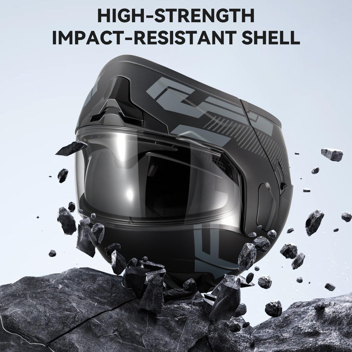 DOT Approved Modular Flip Up Motorcycle Helmet P6206