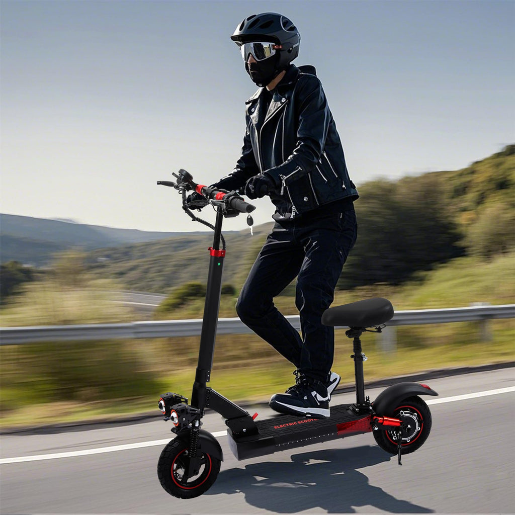 1200W Motor 30 MPH 30 Miles Range Folding Electric Scooter with Seat X7741
